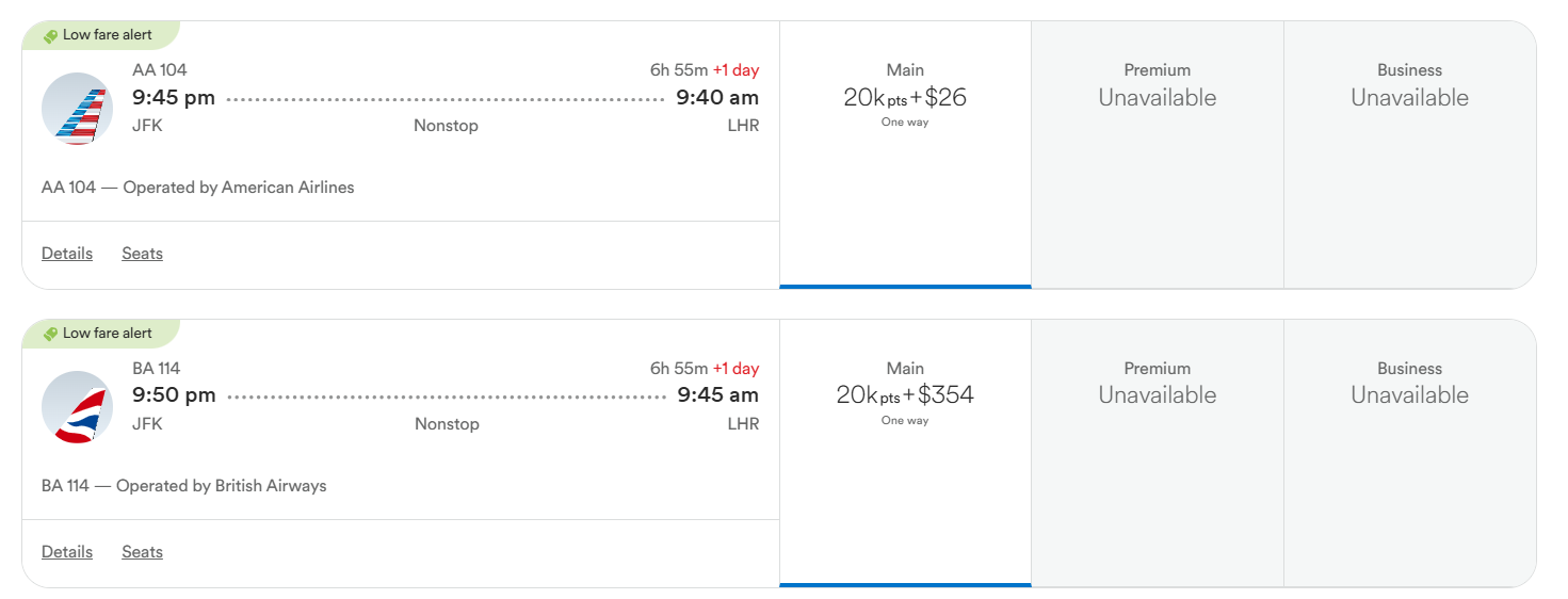 September Atmos Global Getaways: London and Tokyo deals from 20,000 points