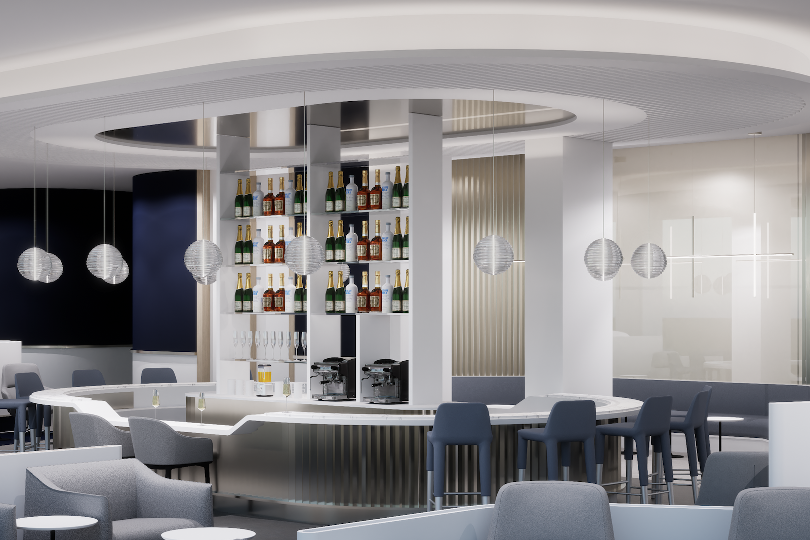 Air France Opens 29,000-Square-Foot Lounge at New JFK Terminal One