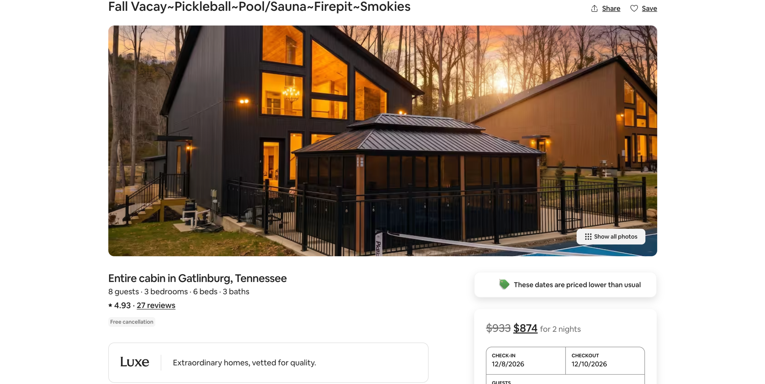 Amex Platinum Adds Airbnb Luxe Stays and $250 Experiences Credit